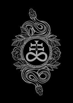 leviathan and snake symbol by Muhammad Yunus