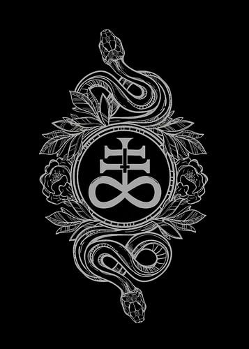 symbool van leviathan en slang