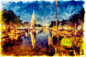 Blick auf Amsterdam