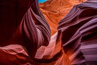 De Antelope Canyon in Amerika van Bas Fransen thumbnail