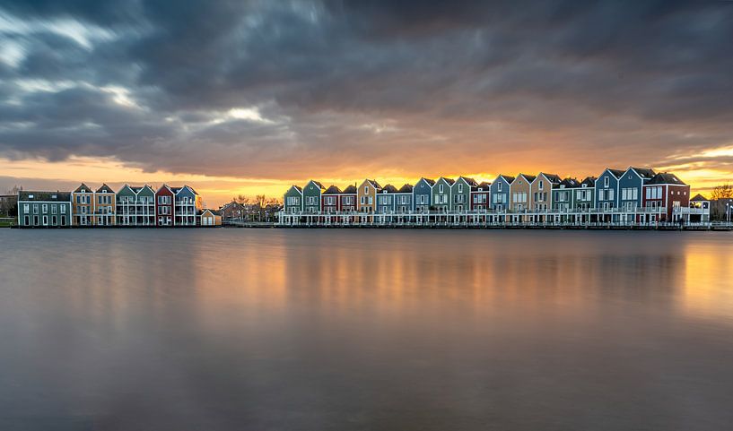 Schilfpfütze aus Holz von petra van oorschot