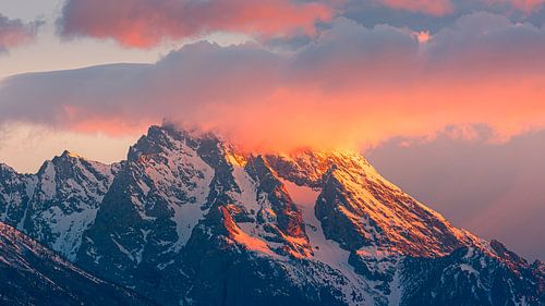 Sunrise in Grand Teton National Park, Wyoming
