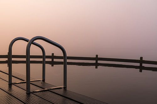 Stairs in the Vinkeveen lakes