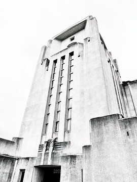 Monumentale Bild der Art-Déco-Ikone Radio Kootwijk