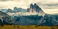Three Peaks in South Tyrol , Italy