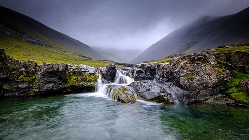 Skutafoss waterval, IJsland