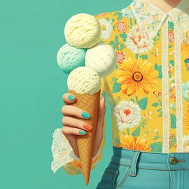 Hallo Sommer II von Mirjam Duizendstra