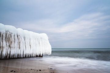 Winter on the Baltic Sea coast sur Rico Ködder
