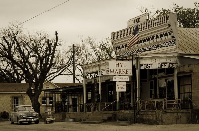 Old post office in Texas par Patrick Dielesen