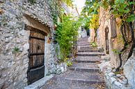 Escaliers du village de Bauduen, France par Ellis Peeters Aperçu