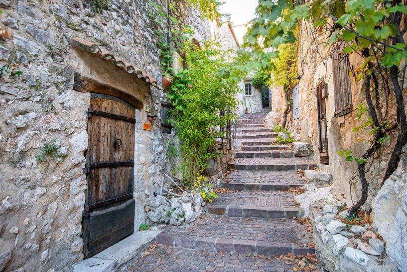 Escaliers du village de Bauduen, France par Ellis Peeters