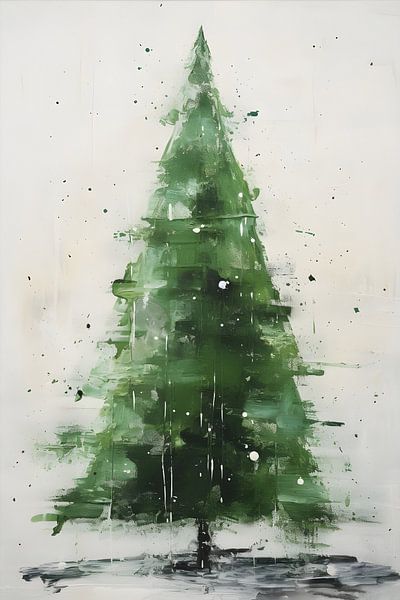 Grüner wilder Weihnachtsbaum von But First Framing