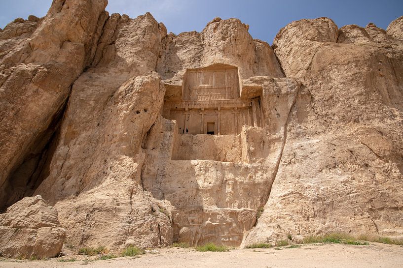 Koningsgraf in het Necropolis Iran van Marcel Alsemgeest