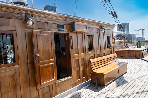 Bestuurskajuit Tall Ship Antwerpen