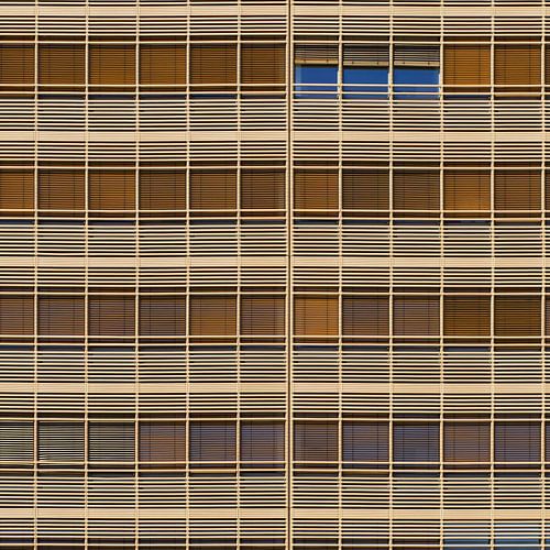 BERLIJN Glazen gevel aan de Potsdamer Platz - het begin