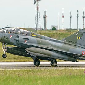 Landing French Mirage 2000D. by Jaap van den Berg