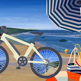 Beach bike by JipvanZeist