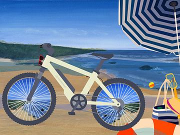 Beach bike by JipvanZeist