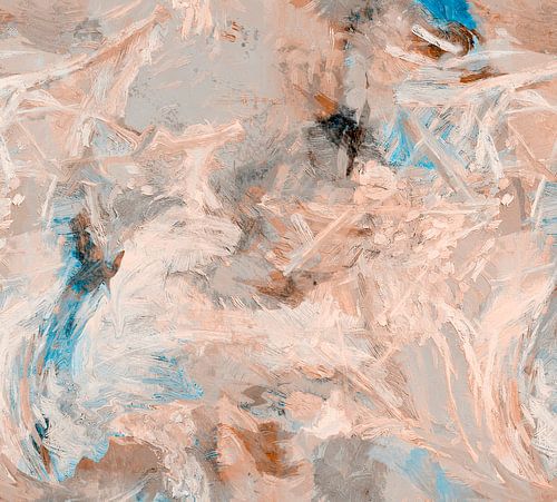 Soft Scandinavian Autumn Expressionism Abstract