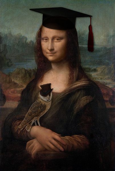 Highbrow - Mona Lisa van GᎥรєlค Art Ŧ๏г Y๏ย