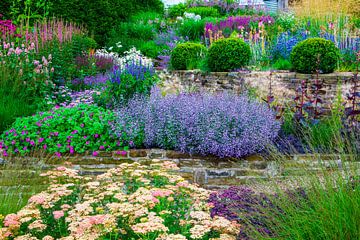 Dove Cottage Tuin, Halifax, Engeland van Lieuwe J. Zander