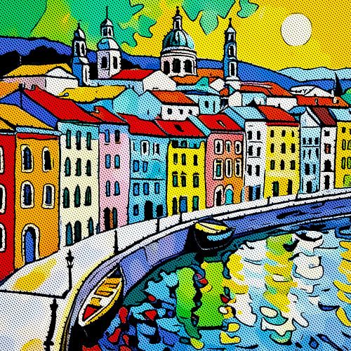 Reizen in Europa, motief 8