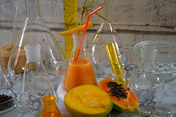 Rum cocktail met papaja en mango van Babetts Bildergalerie