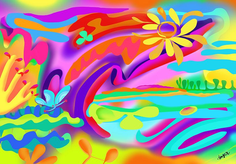 It&#039;s a Summer Breeze! by Inger Art & Design