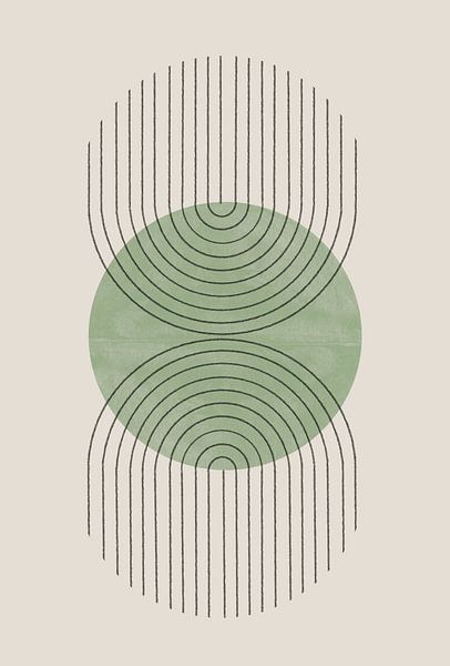 Perfect Point Green by THE MIUUS STUDIO