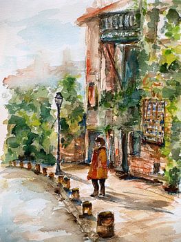 Automne à Montmartre.