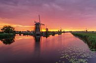 Amazing sunset van Jan Koppelaar thumbnail