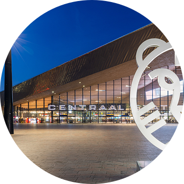 Centraal station van Prachtig Rotterdam
