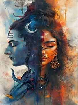 The Deva and Devi by Art Kingdom