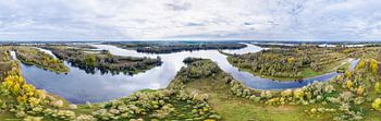 Millingerwaard à 360° vu du ciel