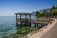 GARDASEE Garda meerpromenade  van Melanie Viola thumbnail