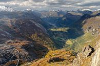 Vue sur Geiranger et Geirangerfjord par Menno Schaefer Aperçu