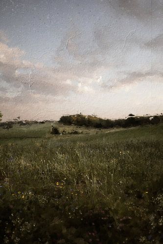 Limburger Landschaft in Ölfarbe