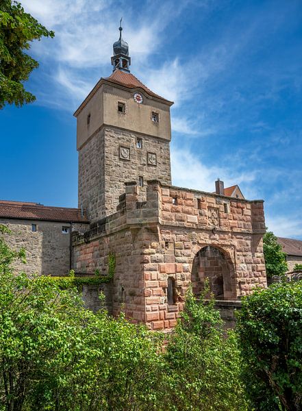 Historische Stadmauer von Wolframs-Eschenbach von ManfredFotos