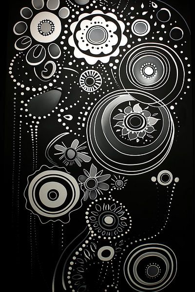 Modern Lines | Modern von ARTEO Gemälde