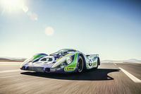 Porsche 917 43 LH de hippie-Porsche van Le Mans