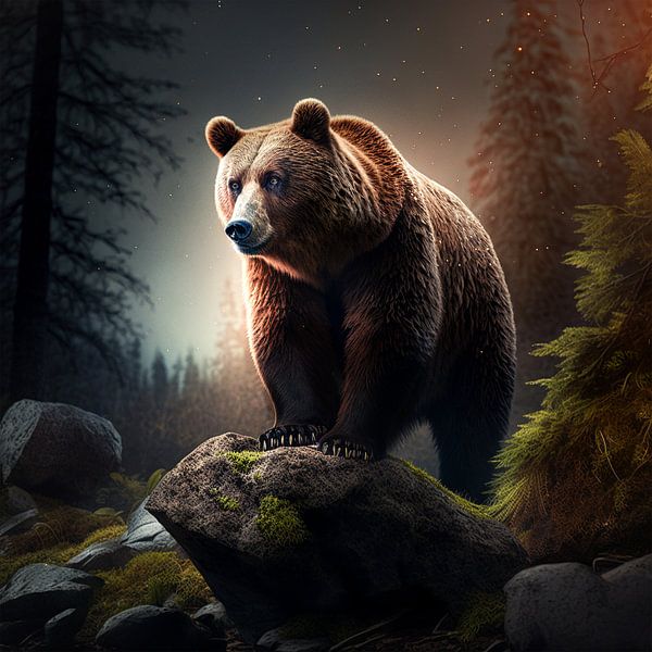 Imposant l'ours par Mutschekiebchen