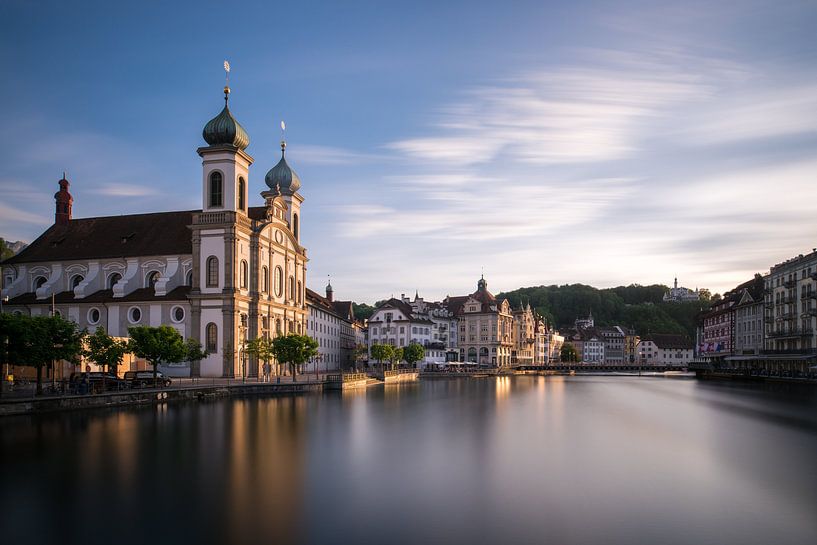 Lucerne : Église des Jésuites par Severin Pomsel