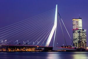 Erasmus-Brücke Rotterdam von Joni Israeli