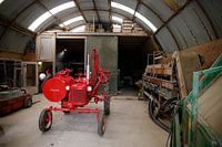 Oldtimer spray in romney shed