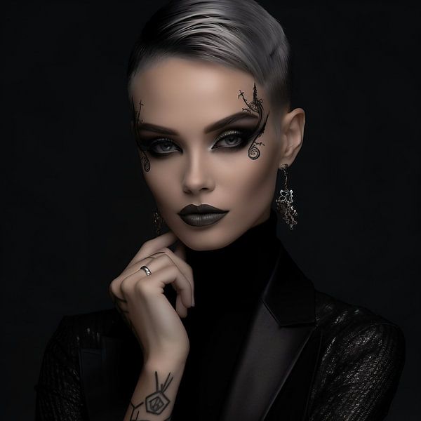 Portrait par fernlichtsicht