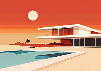 Bauhaus poster kunstdruk