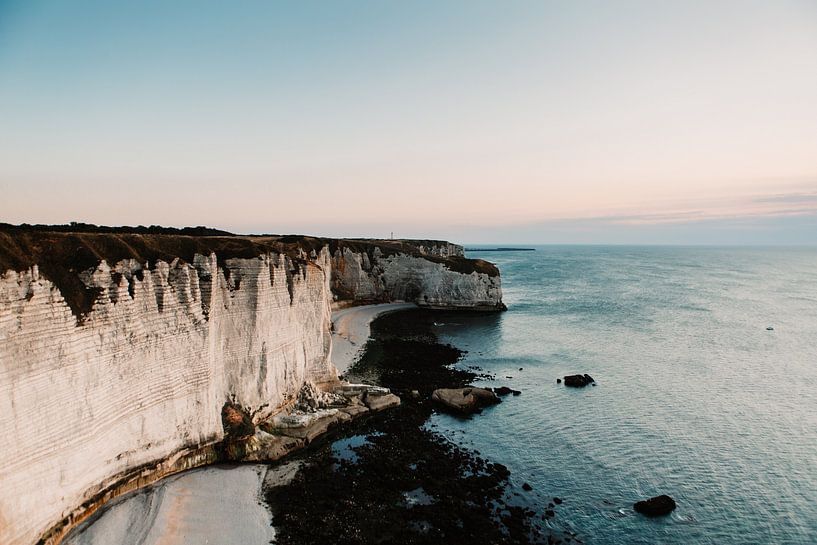 die schönen Kreidefelsen an der französischen Küste von Lindy Schenk-Smit