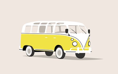 Gelber VW-Bus