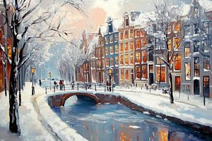 Amsterdam im Winter