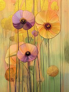 Blumiger Sonnenaufgang